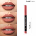 Buy Faces Canada Ultime Pro HD Intense Matte Lips + Primer - Tea Rose 10 (1.4 g) - Purplle