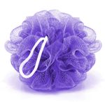 Buy PANACHE Bath Puff Loofah, Lilac Purple - Purplle