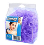 Buy PANACHE Bath Puff Loofah, Lilac Purple - Purplle