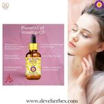Buy Deve Herbes Pure Rosehip Seed Oil (Rosa rubiginosa) Natural Therapeutic Grade Cold Pressed 15ml - Purplle