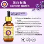 Buy Deve Herbes Pure Lavender Aroma Oil 30ml (Suitable for Aroma Diffuser) 100% Natural Therapeutic Grade - Purplle