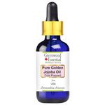 Buy Greenwood Essential Pure Golden Jojoba Oil 30ml (Simmondsia chinensis) with Glass Dropper 100% Natural Cold Pressed Therapeutic Grade - Purplle