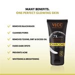 Buy VLCC 7X Ultra Whitening & Brightening Charcoal Peel off Mask (100 g) - Purplle