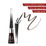 Buy Stay Quirky Liquid Eyeliner, With Unique Ball-Joint Applicator, Brown - Smokin' Like A Rocksta 4 (6.5 ml) - Purplle