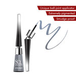 Buy Stay Quirky Liquid Eyeliner, With Unique Ball-Joint Applicator, Silver - Show 'Em Your Gray Pleasures 6 (6.5 ml) - Purplle