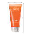 Buy Lakme Blush & Glow Peach Gel Face Wash, 100% Real Peach Extract, 50g - Purplle