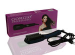 Buy Gorgio Professional Hair Straightner Brush Hb2000 With Ceramic Coating - Purplle