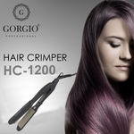 Buy Gorgio Professional High Performance Hair Crimmper Hc1200 With Ceramic And Teflon Coating For Wonderful Hair Wave - Purplle