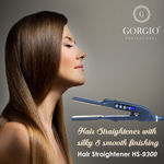 Buy Gorgio Professional High Performance Hair Straightner Hs9300 With Caramic And Teflon Coating For Frizz Free Hair - Purplle