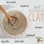 Buy NatureSack's 100% Pure Bentonite Clay Powder - 100gm pack. Healing & Detoxifying clay used for Clay Mask, Face & Body Detox - Purplle