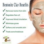 Buy NatureSack's 100% Pure Bentonite Clay Powder - 200gm pack. Healing & Detoxifying clay used for Clay Mask, Face & Body Detox - Purplle
