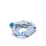 Buy Golden Peacock Printed Headband - Blue - Purplle