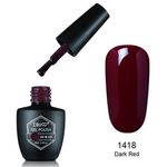 Buy Elite99 UV Gel Nail Polish LED Lamp Gel Lacquer Gel Polish Pure Colors Semi Permanent Gel Varnish Nail Primer Base Top (#1418) (10 ml) - Purplle