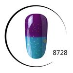 Buy Elite99 Temperature Change Color Nail Gel Polish Soak Off UV Cheese Gel Polish LED Nail Polish Gel Lacquer Gel Nail Art Nail Polish (8728) - Purplle