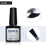 Buy Modelones Reinforcement Gel Polish Nail UV Gel Clear Varnish Lacquer Primer kit bright Base Coat No WipeTop Layer Nail Gel (10 ml) - Purplle