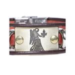 Buy Golden Peacock Unisex Brown & Gold-Toned Virgo Multistranded Bracelet - Purplle