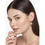 Buy Golden Peacock Peacock Shaped Silver-Plated Filigree Drop Earrings - Purplle