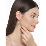 Buy Golden Peacock Star Shaped Silver-Plated Drop Earrings - Purplle