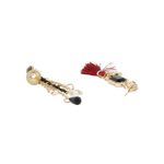 Buy Golden Peacock Gold-Plated Contemporary Drop Earrings - Purplle