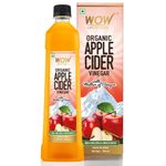 Buy WOW Life Science Organic Apple Cider Vinegar (750 ml) - Purplle