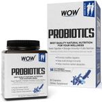 Buy WOW Life Science Probiotics Capsules, 60 Capsules - Purplle