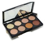 Buy Clamy Highlighter And Contour Concealer Palette (8 Shades) - Purplle