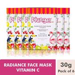 Buy O3+ Plunge Natural Radiance Face Mask Vitamin-C (6 x 180 g) - Purplle