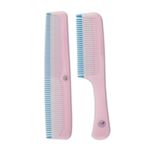 Buy TS Plastic Combs Pack Of 2 (Pink) - Purplle