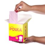 Buy PINQ POLKA Cotton Feel Sanitary Pads (XL) - 10 Premium Ultra Slim Sanitary Pads - Purplle