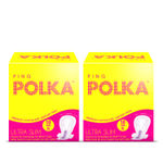 Buy PINQ POLKA Sanitary Pads (XL-Combo of 2)- 20 Premium Ultra Slim (Bulk Saver Pack) - Purplle