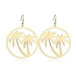 Buy Ferosh Carlin Coconut Earrings - Purplle