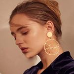 Buy Ferosh Brisa Love Earrings - Purplle