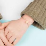 Buy Ferosh Pineapple Cuff Bracelet - Purplle
