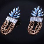 Buy Ferosh Azalea Dangler Earrings - Purplle
