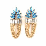 Buy Ferosh Azalea Dangler Earrings - Purplle