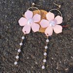 Buy Ferosh Fiorella Pink Pearl Earrings - Purplle
