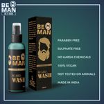 Buy Be O Man - Oudh Black Beard Wash (100 ml) - Purplle
