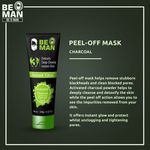 Buy Be O Man - Activated Charcoal Peel Off Mask (100 g) - Purplle