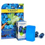Buy Vaadi Herbals Super Value Pack Of Blueberry Facial Bars With Extract Of Mint (5+1)(25 g X 6) - Purplle