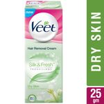 Buy Veet Hair Removal Cream Dry Skin (25 g) - Purplle