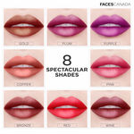 Buy Faces Canada Ultime Pro Longstay Liquid Matte Lipstick - Metallics Bronze 07 (6 ml) - Purplle