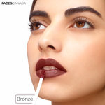 Buy Faces Canada Ultime Pro Longstay Liquid Matte Lipstick - Metallics Bronze 07 (6 ml) - Purplle