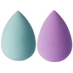 Buy Gorgio Professional Beauty Blender Puff Sponge Egg Shape - 2 Pcs (Color may vary As Per The Availability) - Purplle