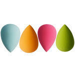 Buy Gorgio Professional Beauty Blender Puff Sponge Egg Shape - 4 Pcs (Blue, Orange, Pink , Green) - Purplle