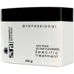 Buy Sara Oxy Pack D-Tan Cleanser (400 g) - Purplle