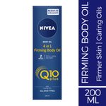 Buy NIVEA Body Oil Q10 4-in-1 Firming Oil All Skin Types 200ml - Purplle