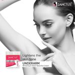 Buy Sanctus Underarm Whitening & Sweat Reduction Cream - (100 g) ( Advanced De-Odourizing With Lasting Effect) - Purplle