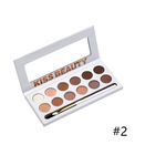 Buy Kiss Beauty KBSHADOW 12 Colours Eyeshadow Palette (02) - Purplle