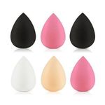 Buy AY Makeup Sponge Puff (Set of 6), Colour may vary - Purplle