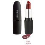 Buy Swiss Beauty Pure Matte Lipstick (3 g) (Red Wine - 224)-SB-S6-224 - Purplle